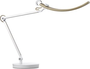 Lampka biurkowa BenQ 9H.W3PWT.EST lampa stołowa Non-replaceable light source 18 W LED G Złoto, Biały 2