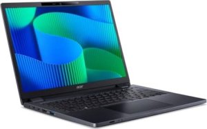 Acer TravelMate P4 TMP414-53-G2-TCO Intel Core 5 120U Laptop 35,6 cm (14") WUXGA 16 GB DDR5-SDRAM 512 GB SSD Wi-Fi 6E (802.11ax) Windows 11 Pro Niebieski 6