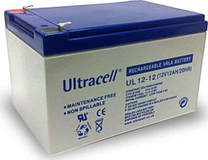 Akumuliatorius Ultracell UL12-12 (12 Ah, 12V) 2