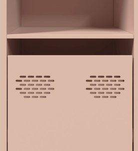 vidaXL Szafka, różowa, 135x39x73,5 cm, stal walcowana na zimno 10