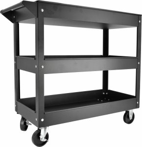 aw-tools AWTOOLS WÓZEK WARSZTATOWY METALOWY 3 POZIOMY 6