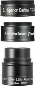 beta Soczewka Barlowa Baader Hyperion Zoom 2,25x 1,25'amp;'; 1