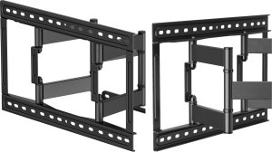 Ultra Płaski 27mm 60kg Uchwyt do Telewizora 32-90 cali VX-525 Wieszak TV TEST 15