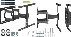 Ultra Płaski 27mm 60kg Uchwyt do Telewizora 32-90 cali VX-525 Wieszak TV TEST 7