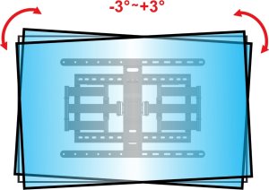 Ultra Płaski 27mm 60kg Uchwyt do Telewizora 32-90 cali VX-525 Wieszak TV TEST 8
