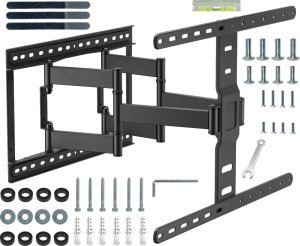 Ultra Płaski 27mm 60kg Uchwyt do Telewizora 32-90 cali VX-525 Wieszak TV TEST 10
