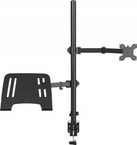 VETOUSON Uchwyt na Monitor i Laptop 2w1 Uniwersalny Wysoki 80cm 2