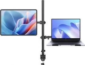 VETOUSON Uchwyt na Monitor i Laptop 2w1 Uniwersalny Wysoki 80cm 3