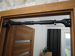 DRĄŻEK ROZPOROWY REGULOWANY STALOWY DO PODCIĄGANIA ĆWICZEŃ 200 KG SOLIDNY 3