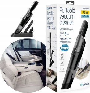 PLATINET CAR VACUUM CLEANER ODKURZACZ SAMOCHODOWY TYPE C 2800 MAH 75W [45973] 18