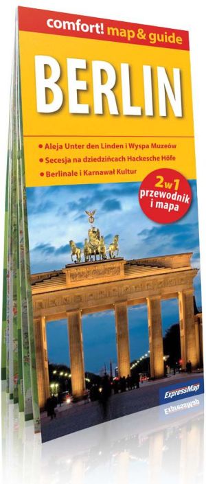 Comfort! map&guide Berlin 2w1 plan miasta 1