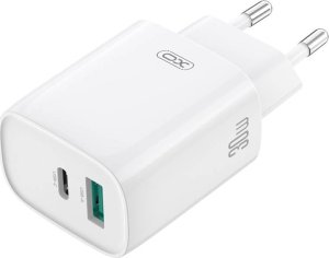 Ładowarka sieciowa XO CE30, 30W, 1x USB-C, 1x USB-A 3