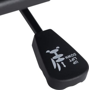 Obrotowe krzesło biurowe, niebieskie, tapicerowane tkaniną 10