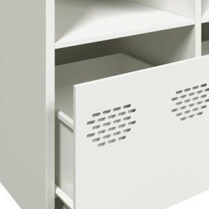 Szafka, biała, 135x39x73,5cm, stal walcowana na zimno 9