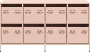 Szafka, różowa, 135x39x73,5cm, stal walcowana na zimno 5