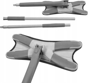 Mop podłogowy wyciskany X (szary) 3