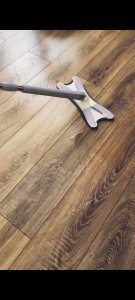 Mop podłogowy wyciskany X (szary) 8