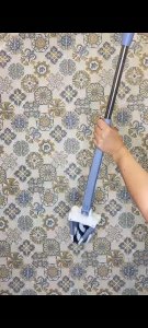 Mop podłogowy wyciskany X (szary) 10