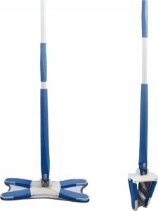 Mop podłogowy wyciskany X (niebieski) 3