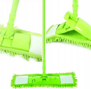 Mop podłogowy wyciskany X (zielony) 10