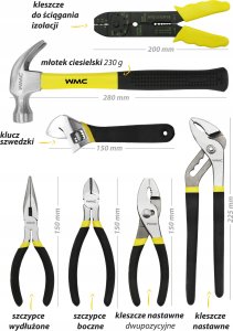 Szafka narzędziowa wózek warsztatowy 257 el. 6