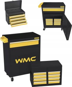 Szafka narzędz. wózek warsztatowy 253el. 2