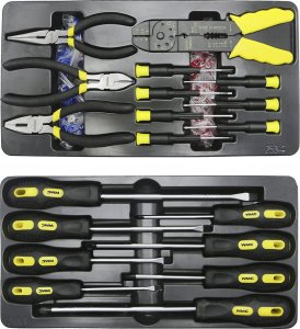 Szafka narzędz. wózek warsztatowy 253el. 4