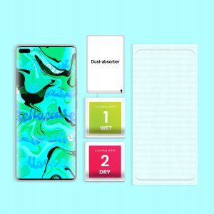 Hello Case Szkło Hartowane PREMIUM Do Huawei P40 Pro (Curved, 5D, Pełne 9H, Ochronne) 5
