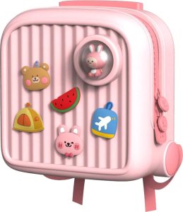 PICOCICI Mały plecak podróżny K33 różowy 3