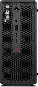 Lenovo ThinkStation P3 Ultra 30HA - MT - 1 x Core i7 i7-14700 / 2.1 GHz - vPro Enterprise - RAM 32 GB - SSD 1 TB - TCG Opal Encryption, NVMe, Performance - RTX A400 - 1GbE, 2.5GbE - Win 11 Pro - Monitor: keiner - Tastatur: Deutsch - Business Black - 1