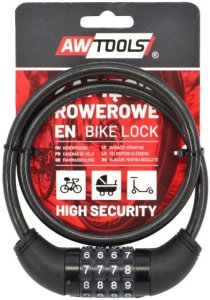 AWTOOLS ZAPIĘCIE ROWEROWE 8x65cm SZYFR 1