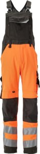 MASCOT Ogrodniczki z kieszeniami na kolanach SAFE SUPREME (kolor pomarańcz hi-vis/ciemny antracyt, rozmiar 82C62) 1