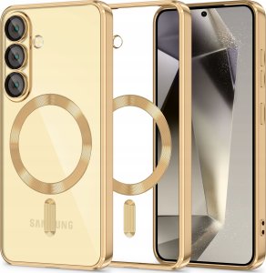 TECH-PROTECT MAGFLEX MAGSAFE GALAXY S25 SHINY GOLD 1