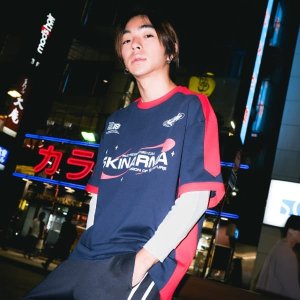 T-shirt Skinarma Halo M granatowy 7