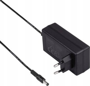 Zasilacz wtyczkowy do oświetlenia i taśm LED 24V / 2A 48W DC 5.5x2.1mm Akyga AK-TB-35 Uniwersalny zasilacz sieciowy impulsowy z kablem 1m 3