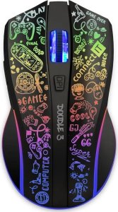 Mysz Connect IT DOODLE 3 czarna (CMO3530DD) 4