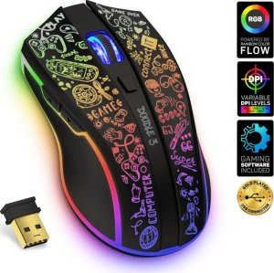 Mysz Connect IT DOODLE 3 czarna (CMO3530DD) 8