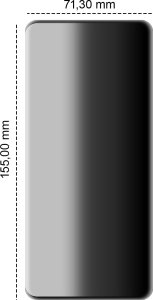 Szkło Hartowane Do Huawei P50 Pro (Curved, Antyszpiegowskie, Ochronne, 9H) 2