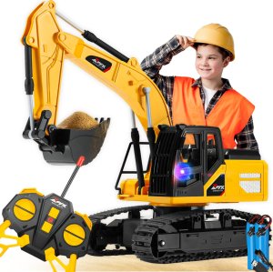 Zabawka Samochód Koparka RC zdalnie sterowana Heckermann Z6809A 1