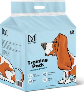 Podkłady higieniczne dla zwierząt maty dla psa Mersjo XL 90x60 (50 szt.) 10