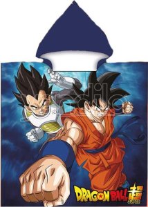 RĘCZNIK KĄPIELOWY okrycie z kapturem ponczo 55X110cm DRAGON BALL 1