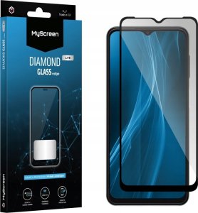 MyScreen DIAMOND GLASS LITE edge | FULL GLUE Black - Nokia C300 1