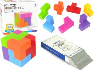 Magiczna Kostka Do Układania Magnetyczna 7 El. LEAN Toys 1