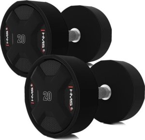 HMS Hantle HPC Set poliuretanowe 20 x Różne rodzaje obciążenia w zestawie (2.5 - 25 kg) 9