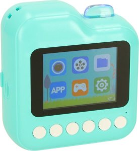 Aparat fotograficzny natychmiastowy drukarka termiczna + wkłady karta 32GB zielony Kik sp. z o.o. sp. k. 13