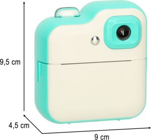 Aparat fotograficzny natychmiastowy drukarka termiczna + wkłady karta 32GB zielony Kik sp. z o.o. sp. k. 14