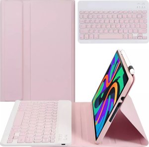 Etui ochronne z klawiaturą Alogy Keyboard case klawiatura bezprzewodowa do Lenovo Tab M11 10.95" TB330FU / TB330XU / TB331FC różowe 12