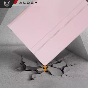 Etui ochronne z klawiaturą Alogy Keyboard case klawiatura bezprzewodowa do Lenovo Tab M11 10.95" TB330FU / TB330XU / TB331FC różowe 3