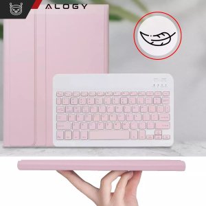 Etui ochronne z klawiaturą Alogy Keyboard case klawiatura bezprzewodowa do Lenovo Tab M11 10.95" TB330FU / TB330XU / TB331FC różowe 7