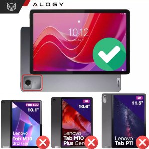 Etui ochronne z klawiaturą Alogy Keyboard case klawiatura bezprzewodowa do Lenovo Tab M11 10.95" TB330FU / TB330XU / TB331FC różowe 10